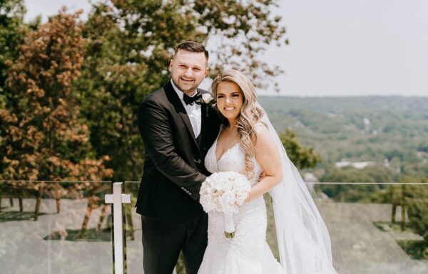 This Couple Made a Very Grand Entrance Into Their Reception