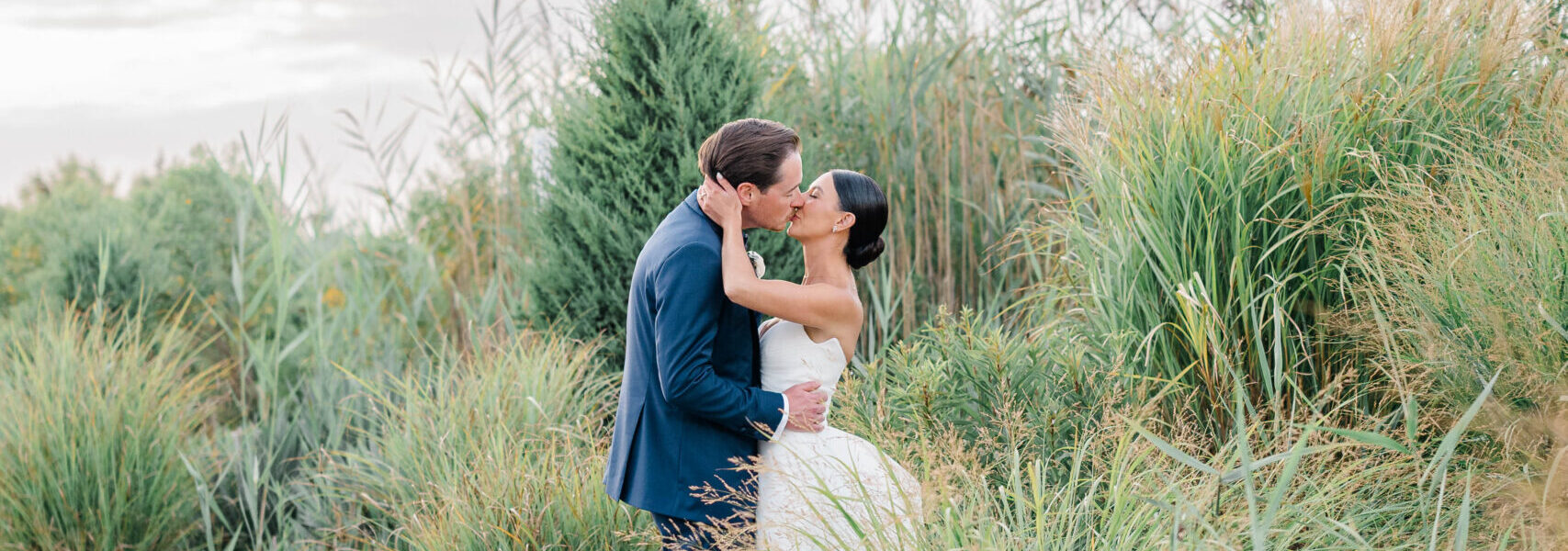 A Coastal Wedding With Vibrant Colors & Meaningful Details