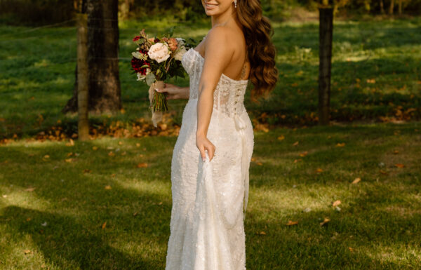 A rustic wedding at Johnson's Locust Hall Farm in NJ.
