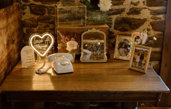 A rustic wedding at Johnson's Locust Hall Farm in NJ.