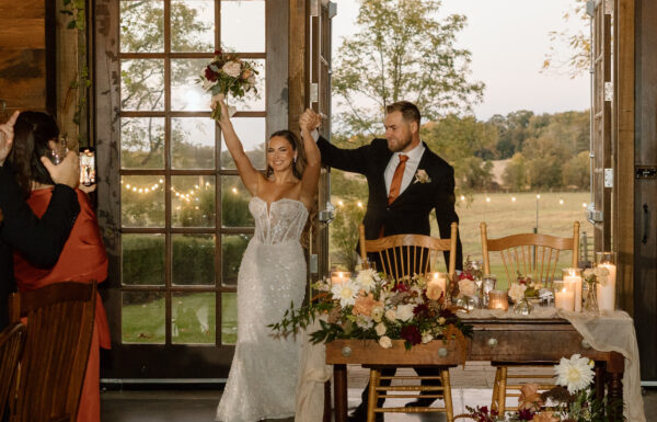 A rustic wedding at Johnson's Locust Hall Farm in NJ.