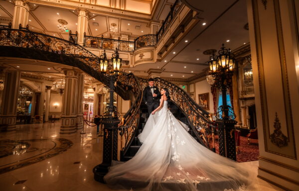 A Black-Tie Wedding That Was Like ‘Stepping Into a Fairytale’