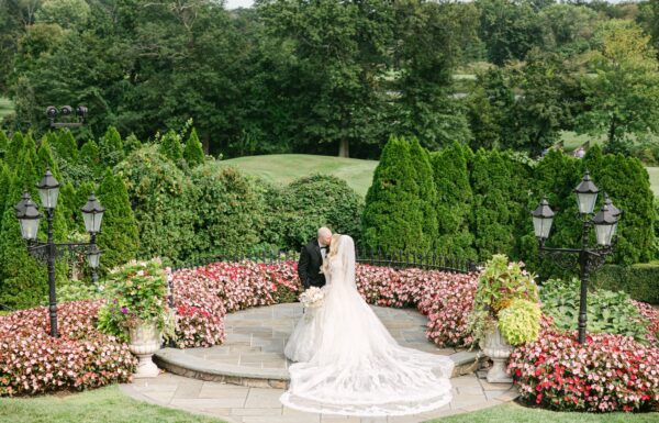 The Bride Wore a Royal-Inspired Gown With a ‘Bit of Jersey Sass’ At This Park Savoy Wedding