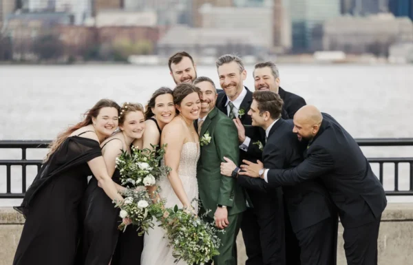 This Jet-Setting Couple Embraced a Love of Travel at Their Wedding