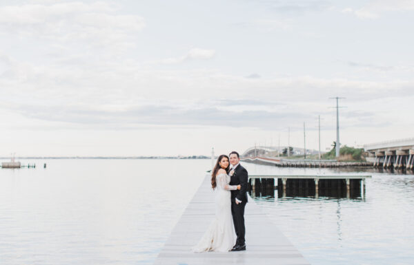 Beachy Vibes Without the Sand at This Shore Wedding