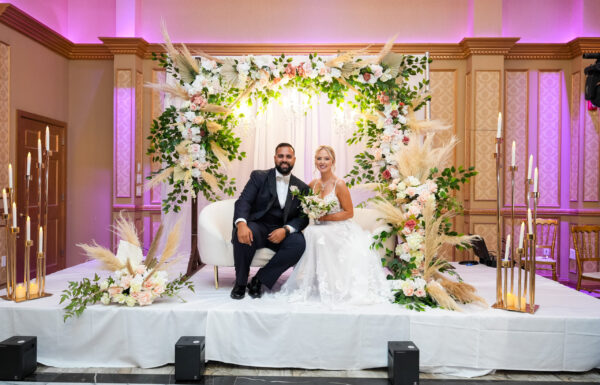 An Indian-American Wedding with Boho-Chic Flair