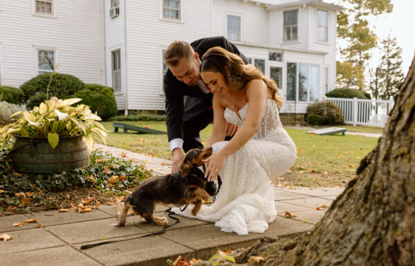 A rustic wedding at Johnson's Locust Hall Farm in NJ.
