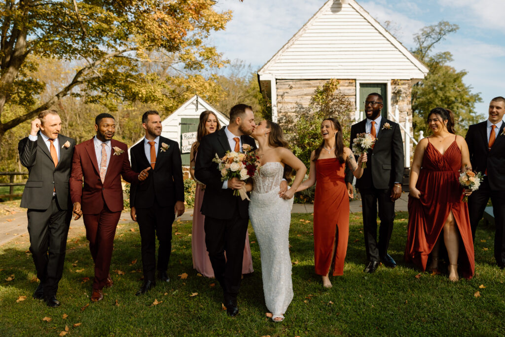 A rustic wedding at Johnson's Locust Hall Farm in NJ.