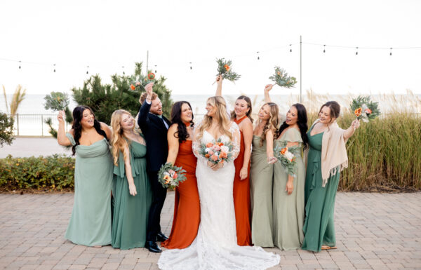 A wedding at Ocean Place Resort in Long Branch NJ.