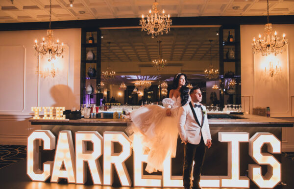 An Elegant Black and White Aesthetic Added to a Romantic Day