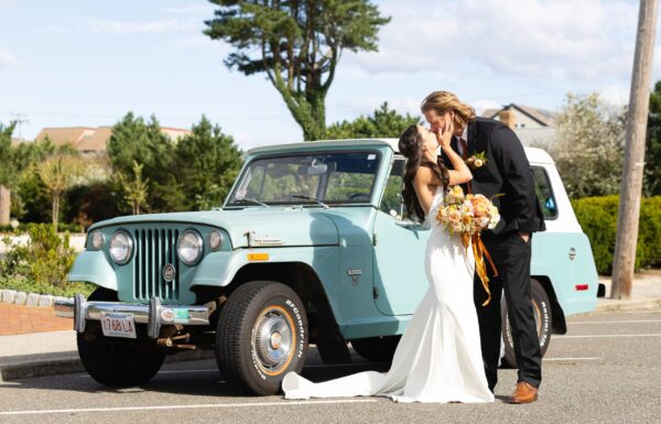 They Worked at The Venue Where They Held Their Boho Beach Fall Wedding