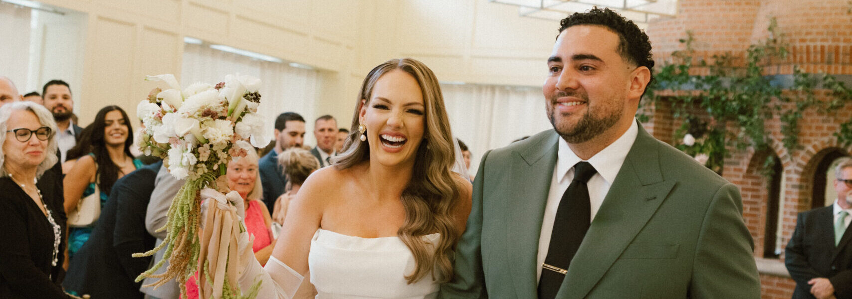 DIY Decor & a Green Cake Created a “Swanky Garden” Vibe at The Albion Summit Hotel