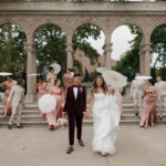 An Industrial-Meets-Garden Aesthetic,  Fun First Dance and Plant-Based Menu