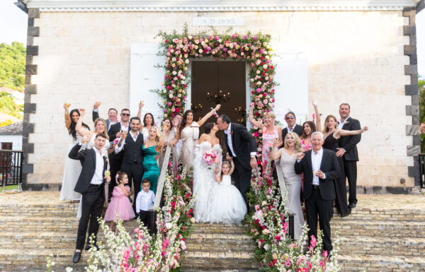 This Couple’s St. Barts Destination Wedding Was a “Garden Heaven”
