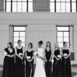 This Bride Skipped the Trends and Chose a Timeless Black-and-White Wedding at Felina