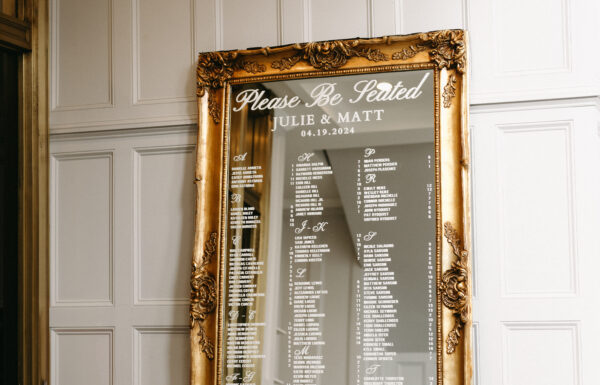 A wedding at Felina in Ridgewood, NJ.