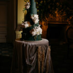 Ballroom wedding at the Park Savoy Estate at Florham Park NJ with tons of Irish details like a green cake, Guinness station and Irish step dancers.