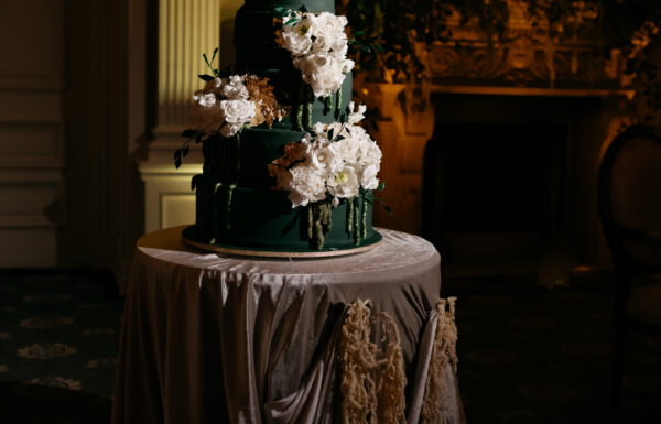 The wedding of Traditional Irish Performers, a Guinness Station & Dramatic Candlelight at Park Savoy Ballroom wedding at the Park Savoy Estate at Florham Park NJ with tons of Irish details like a green cake, Guinness station and Irish step dancers. Gallery 28