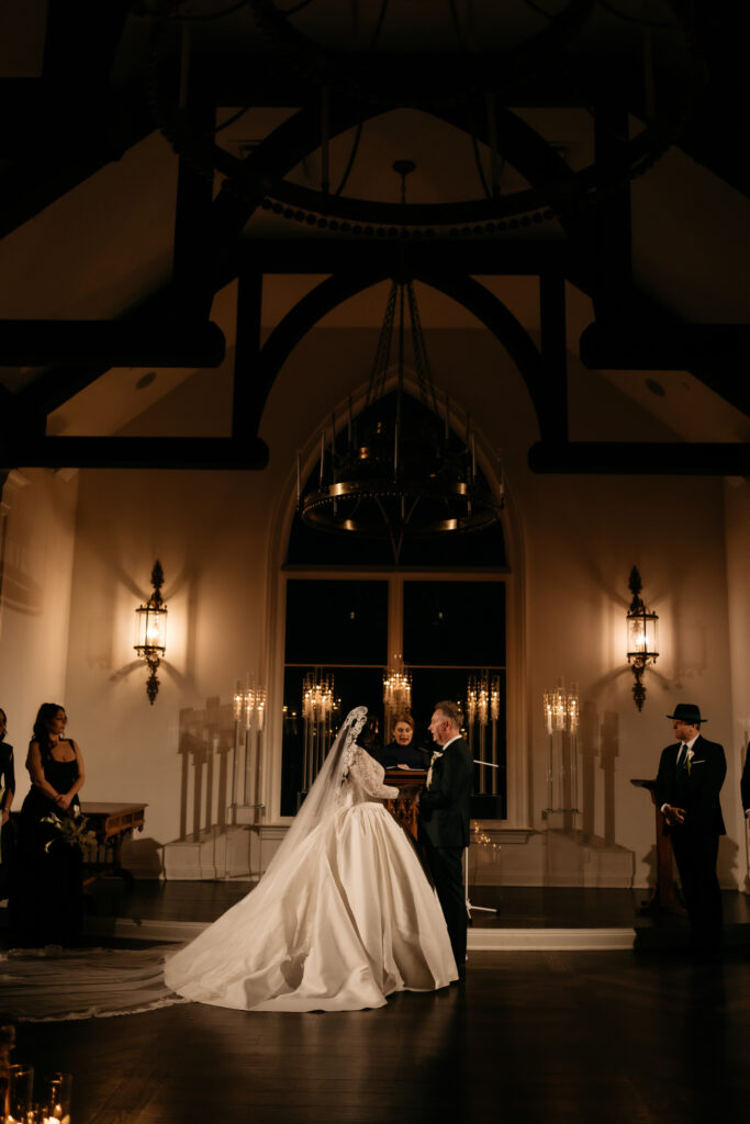 Ballroom wedding at the Park Savoy Estate at Florham Park NJ with tons of Irish details like a green cake, Guinness station and Irish step dancers.