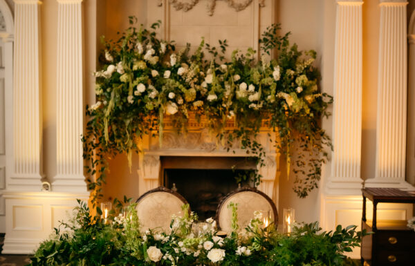 The wedding of Traditional Irish Performers, a Guinness Station & Dramatic Candlelight at Park Savoy Ballroom wedding at the Park Savoy Estate at Florham Park NJ with tons of Irish details like a green cake, Guinness station and Irish step dancers. Gallery 19