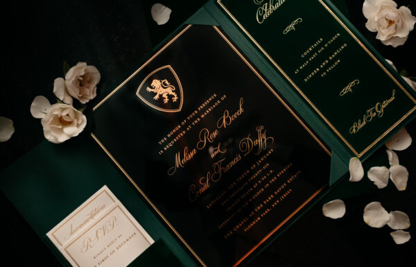 The wedding of Traditional Irish Performers, a Guinness Station & Dramatic Candlelight at Park Savoy Ballroom wedding at the Park Savoy Estate at Florham Park NJ with tons of Irish details like a green cake, Guinness station and Irish step dancers. Gallery 6