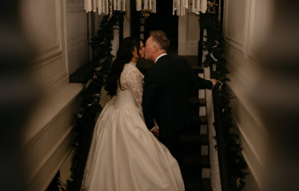 The wedding of Traditional Irish Performers, a Guinness Station & Dramatic Candlelight at Park Savoy Ballroom wedding at the Park Savoy Estate at Florham Park NJ with tons of Irish details like a green cake, Guinness station and Irish step dancers. Gallery 1