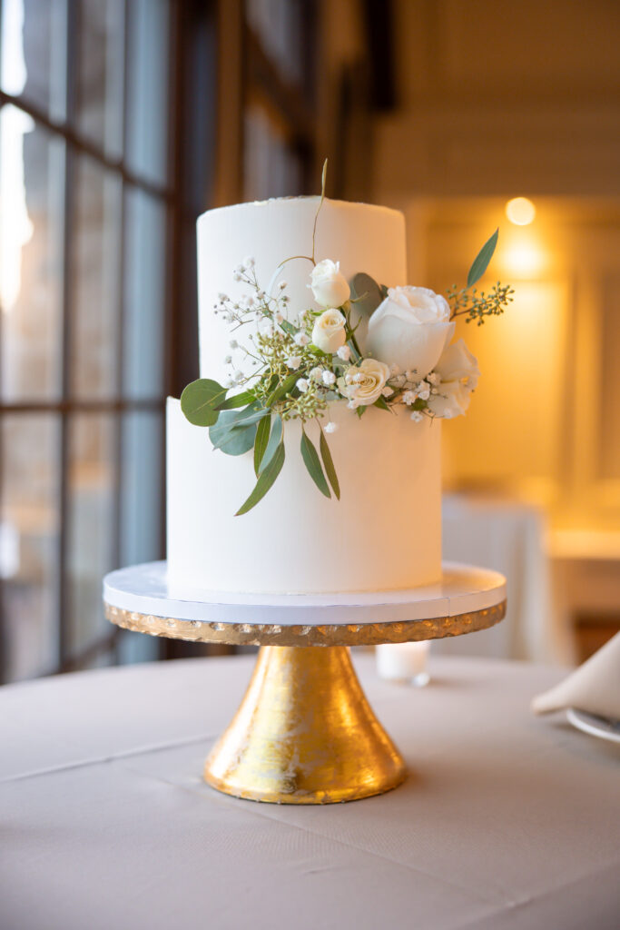 A Lake Mohawk Country Club wedding.