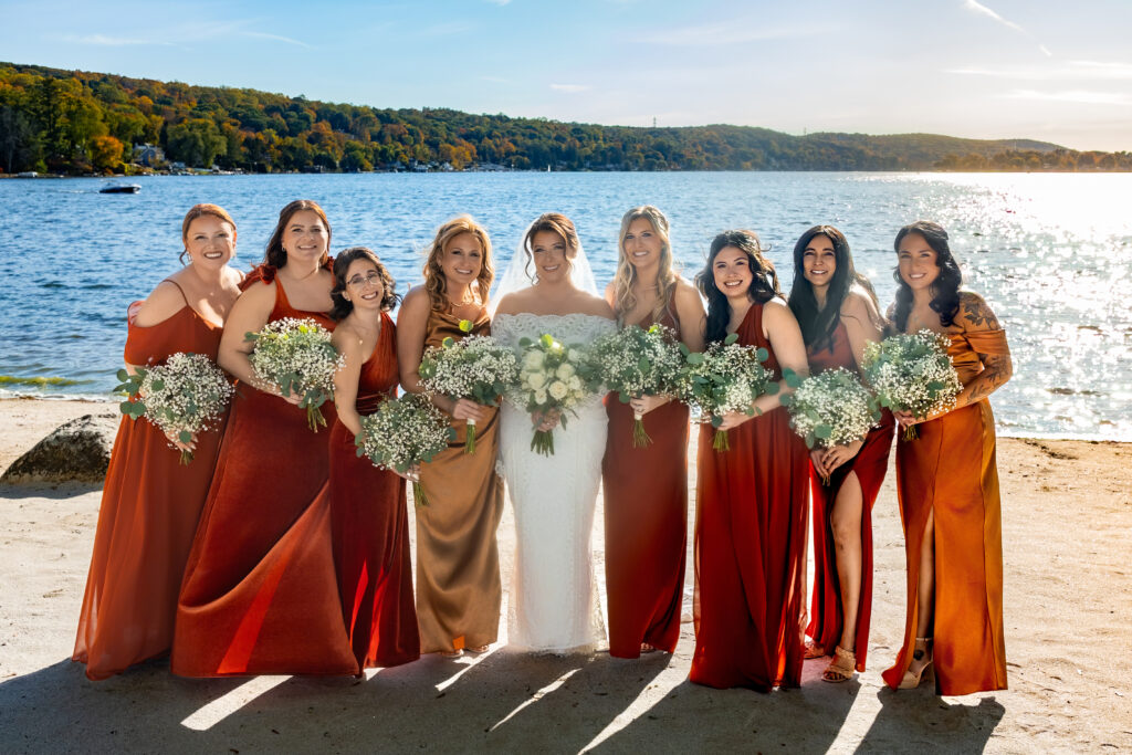 A Lake Mohawk Country Club wedding.