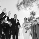 A Lake Mohawk Country Club wedding.