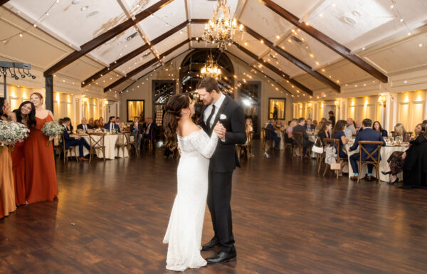 The Bridesmaid Dresses Matched the Fall Foliage at This Lake Mohawk Country Club Wedding