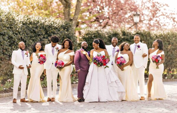 Jewel Tones & Extravagant Flowers Made This Park Chateau Wedding So Luxe